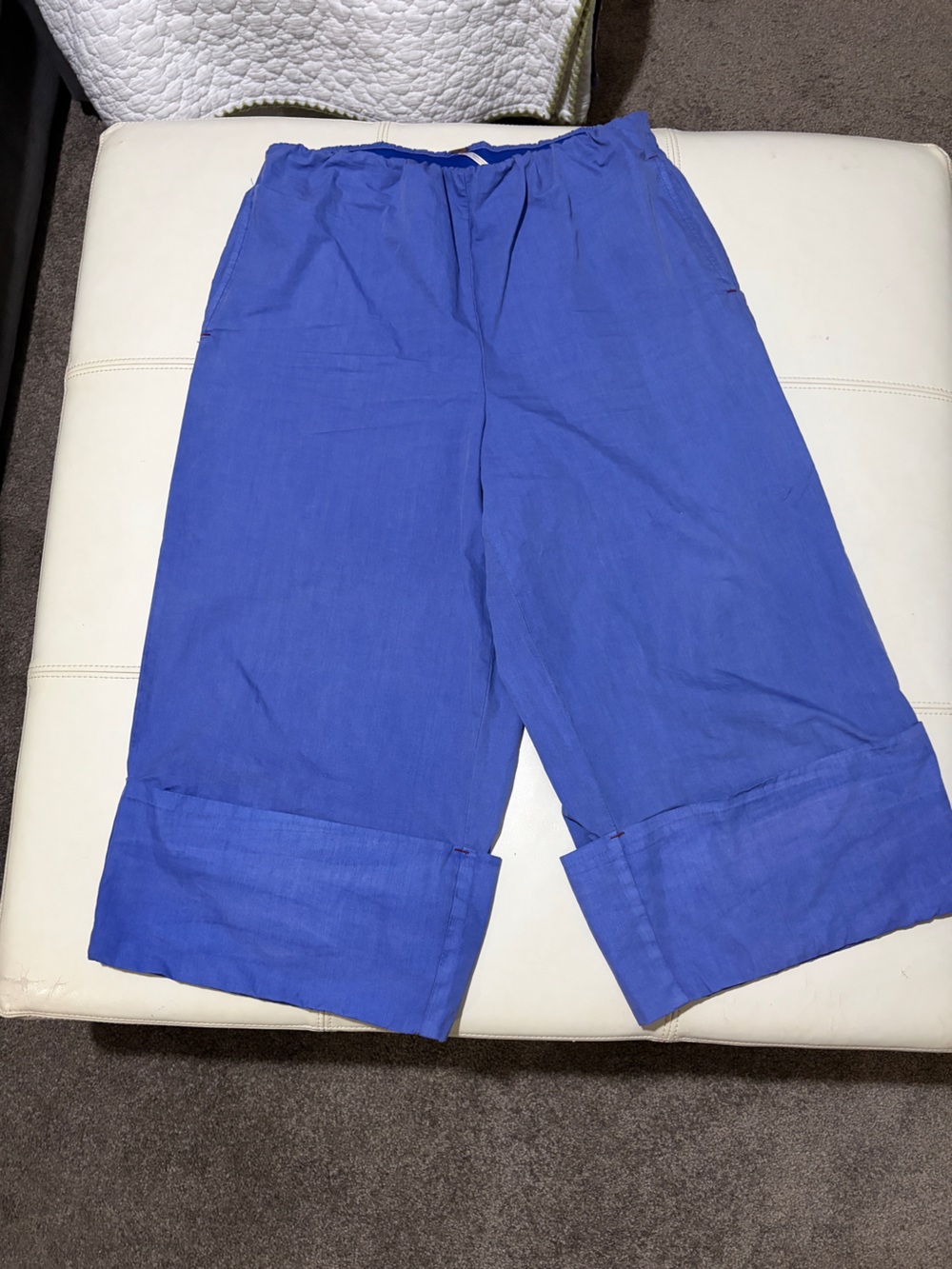 Free People Roll-Cuff Wide Leg pants